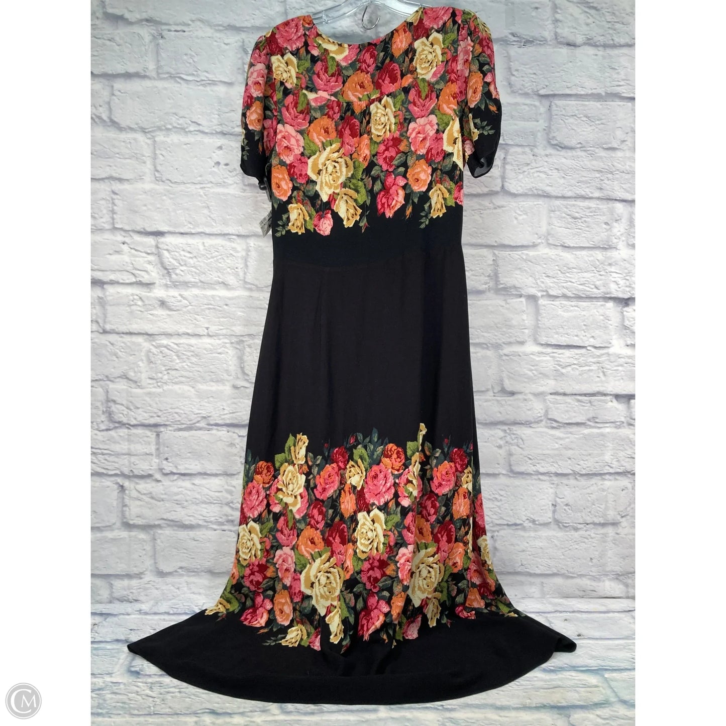 Dress Party Long By Free People In Black & Pink, Size: M