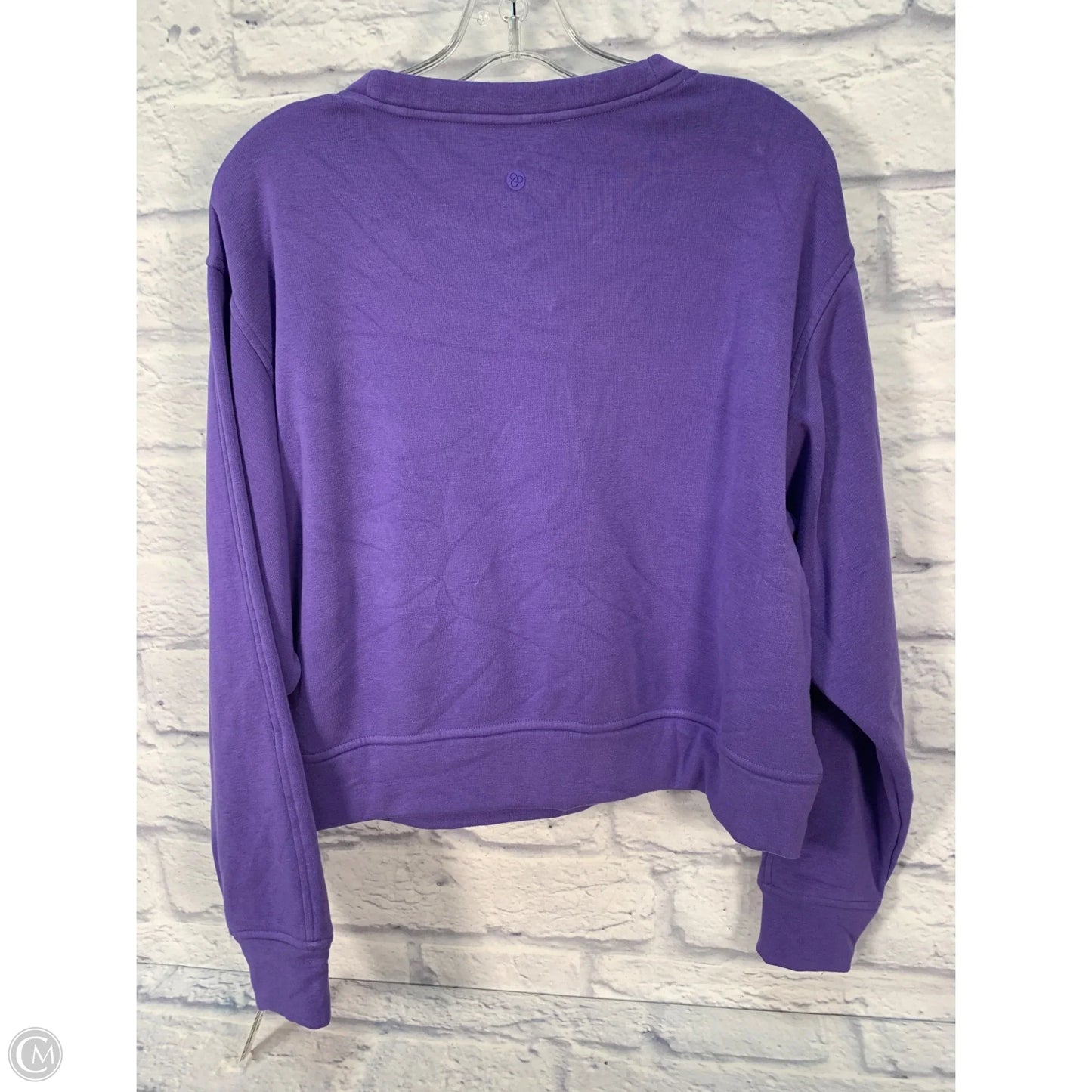 Sweatshirt Crewneck By Zella In Purple, Size: M