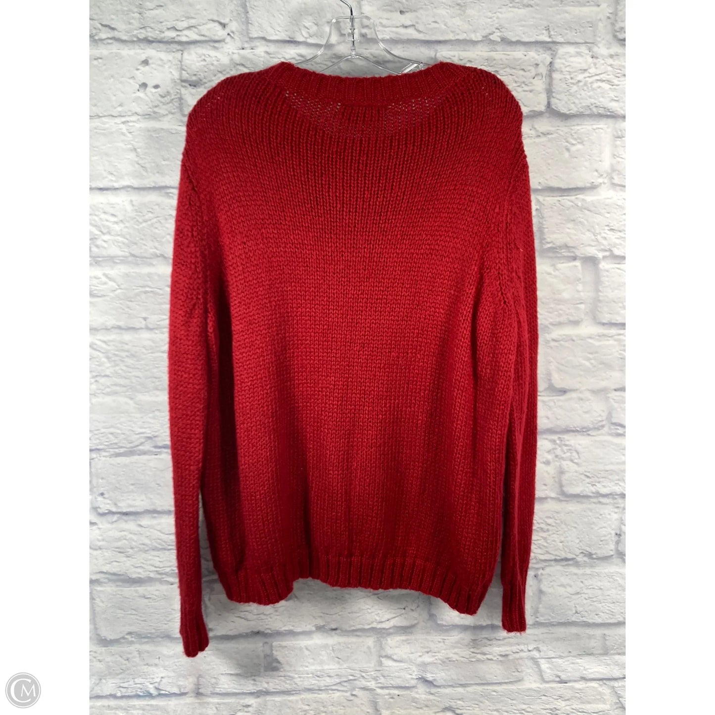 Sweater By Wooden Ships In Red, Size: M