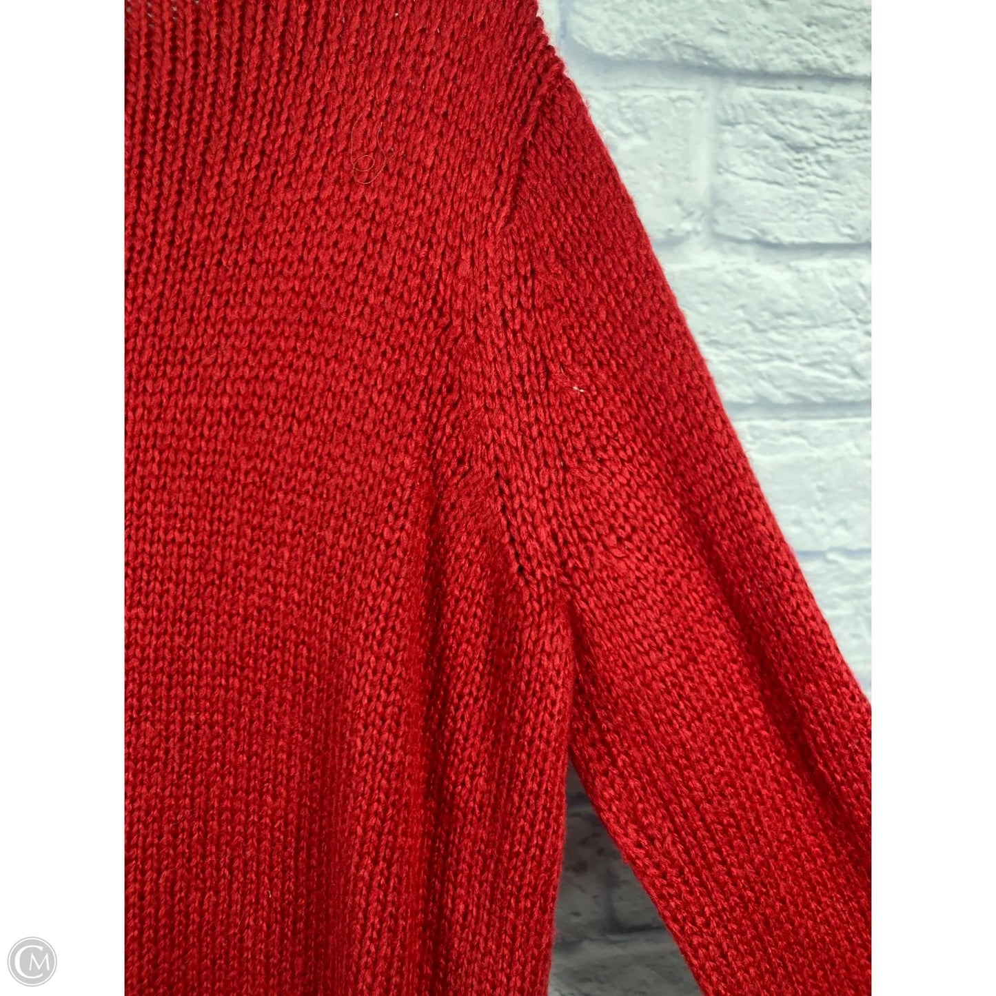 Sweater By Wooden Ships In Red, Size: M