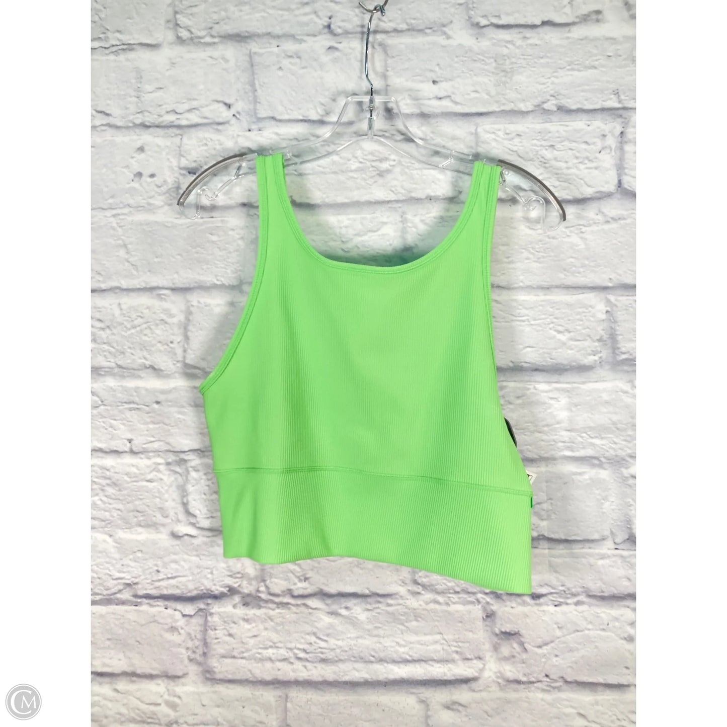 Athletic Tank Top By Lululemon In Green, Size: 12