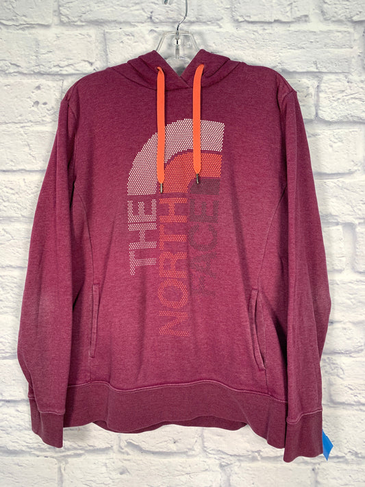 Sweatshirt Hoodie By The North Face In Purple, Size: Xl