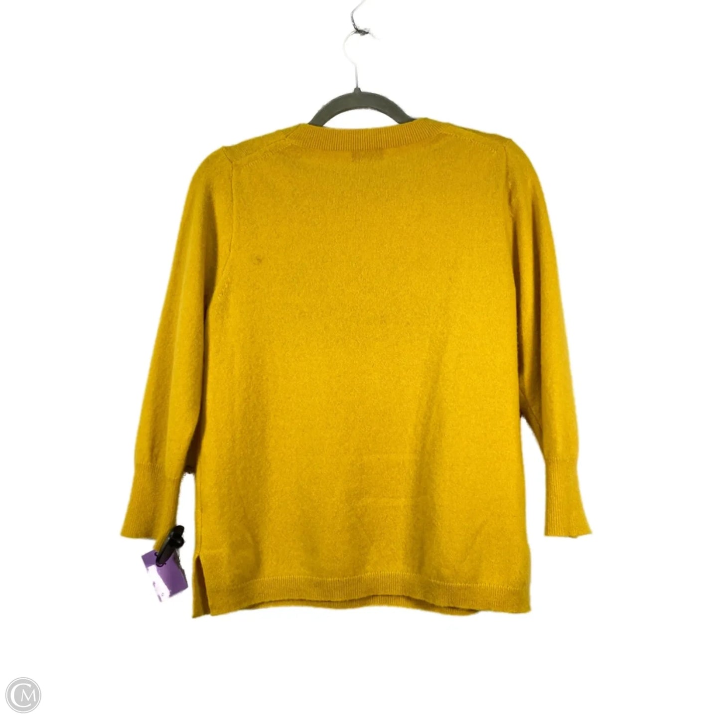 Sweater Cashmere By J. Crew In Blue & Yellow, Size: M