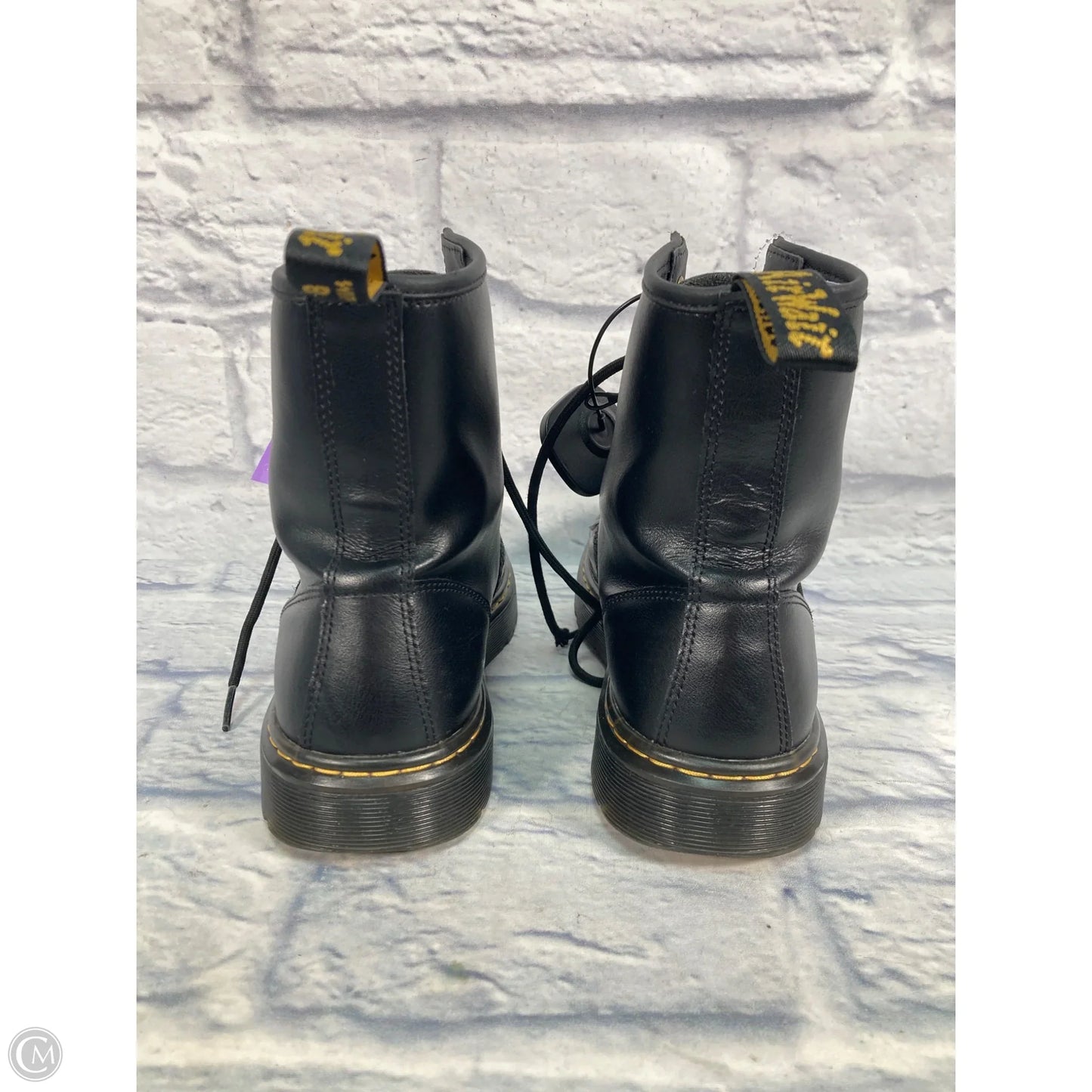 Boots Combat By Dr Martens In Black, Size: 8