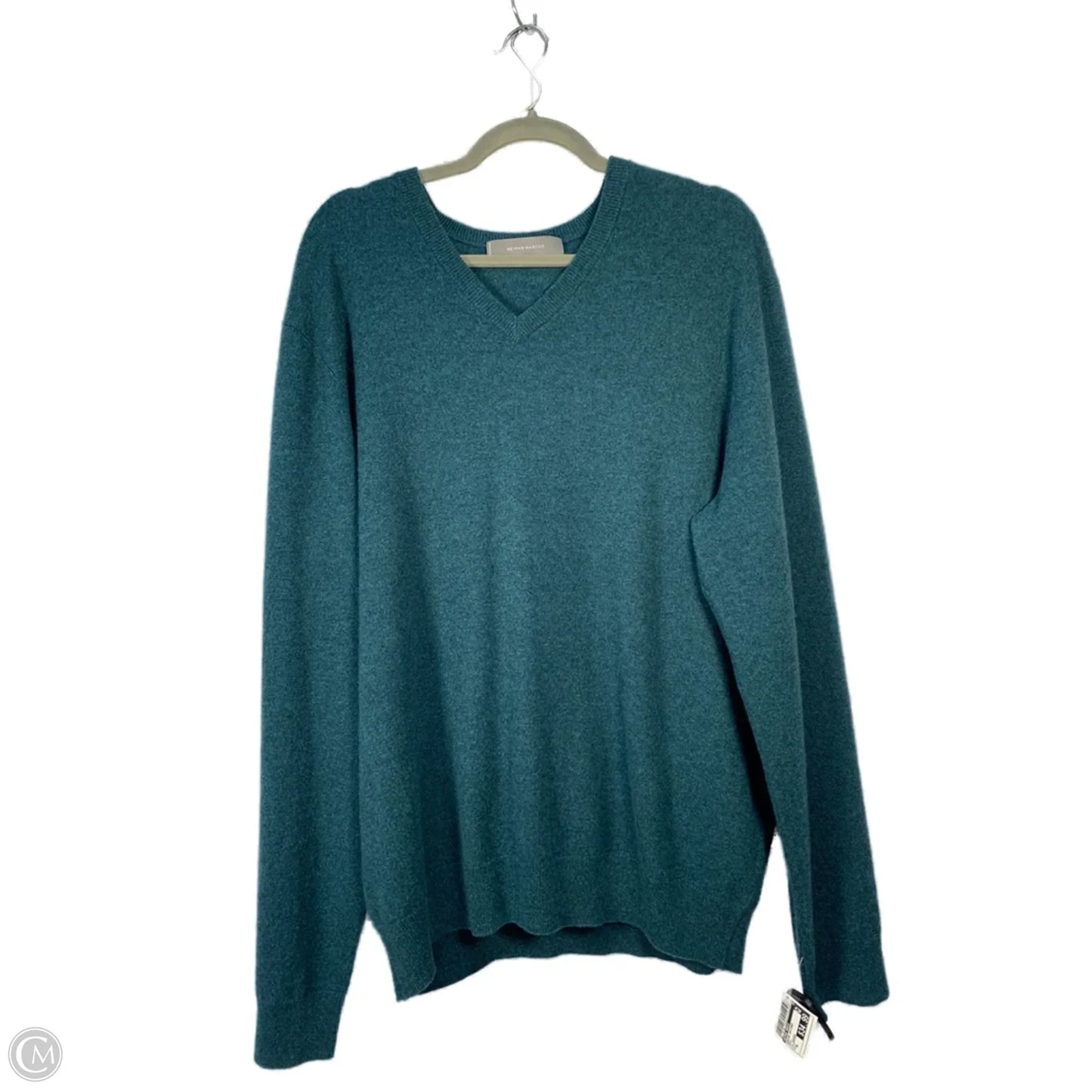 Sweater Designer By Neiman Marcus In Green, Size: Xl