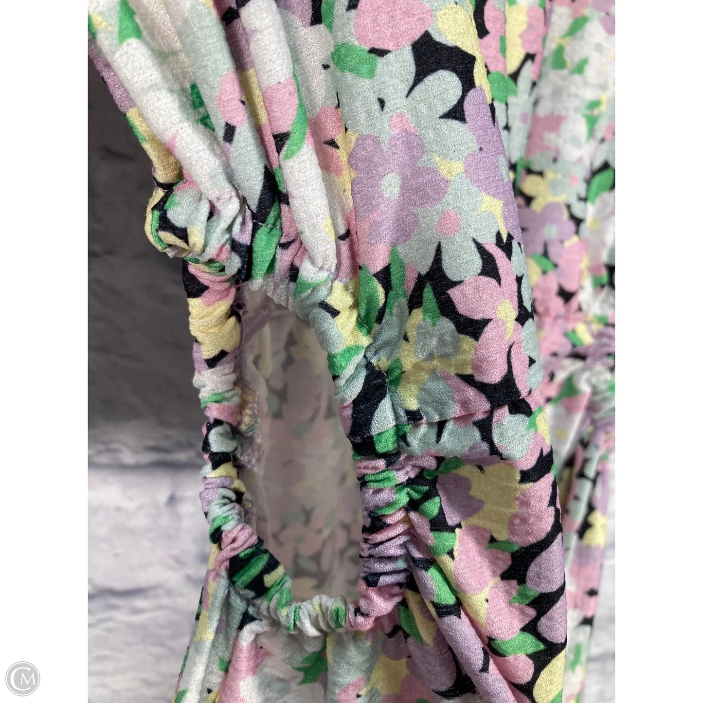 Dress Casual Maxi By Clothes Mentor In Green & Purple, Size: M