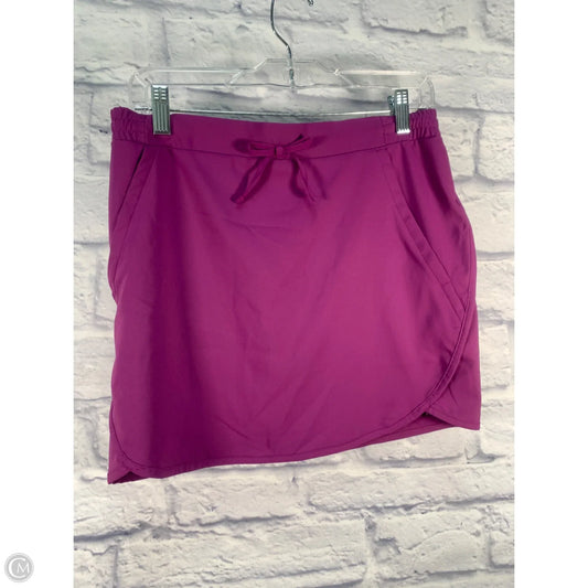 Athletic Skort By Columbia In Purple, Size: L