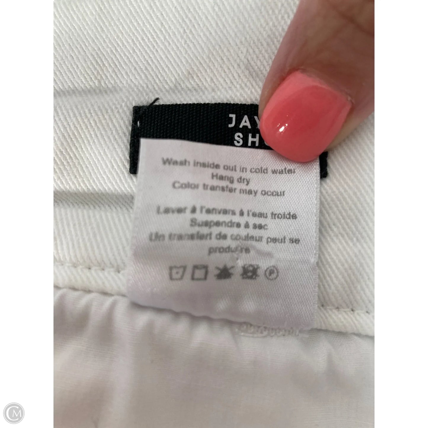 Shorts By Veronica Beard In White, Size: 12