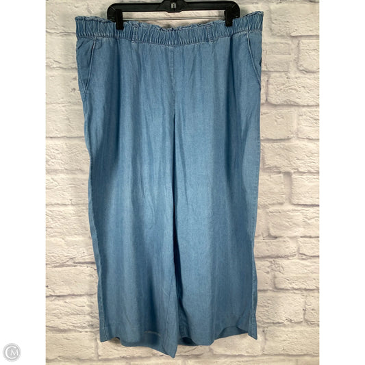 Pants Lounge By Loft In Blue, Size: 16