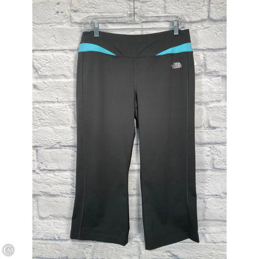 Athletic Capris By The North Face In Blue & Grey, Size: M