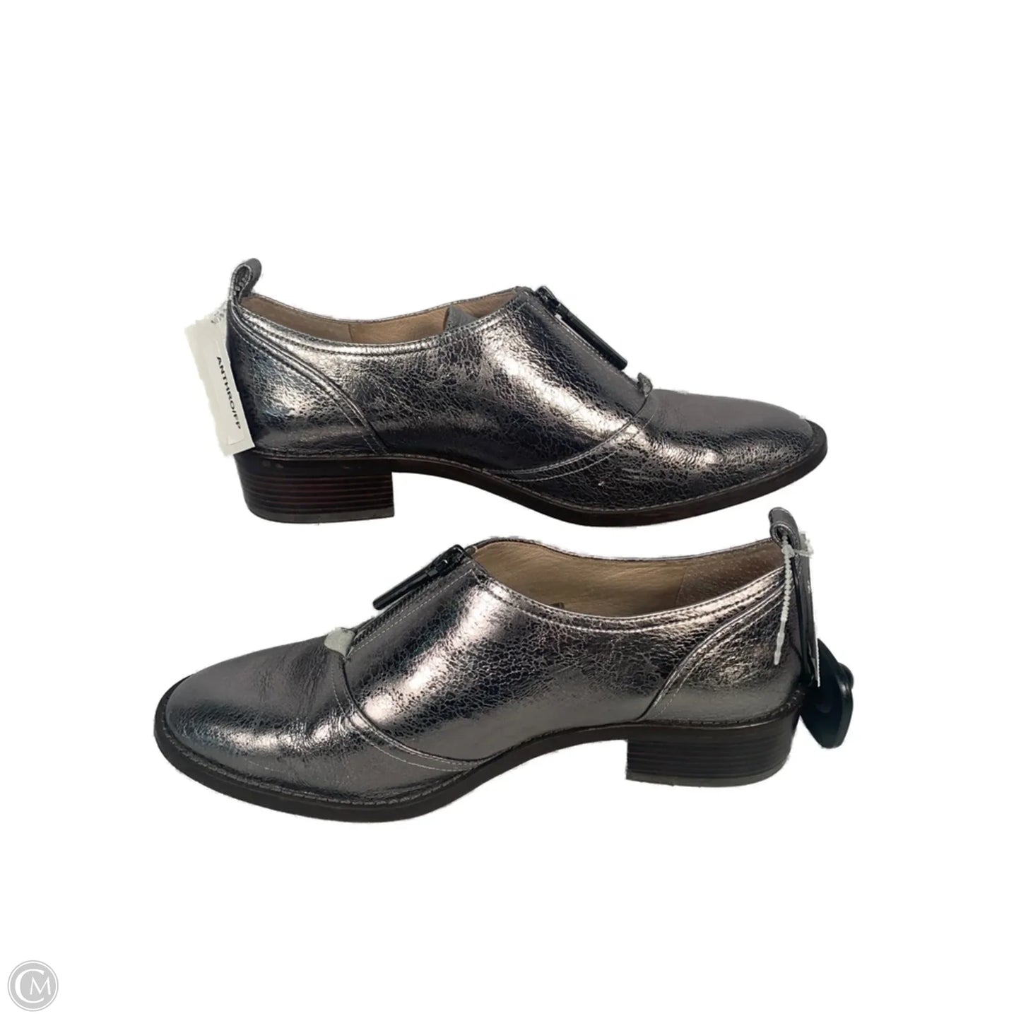 Shoes Flats By Louise Et Cie In Silver, Size: 9