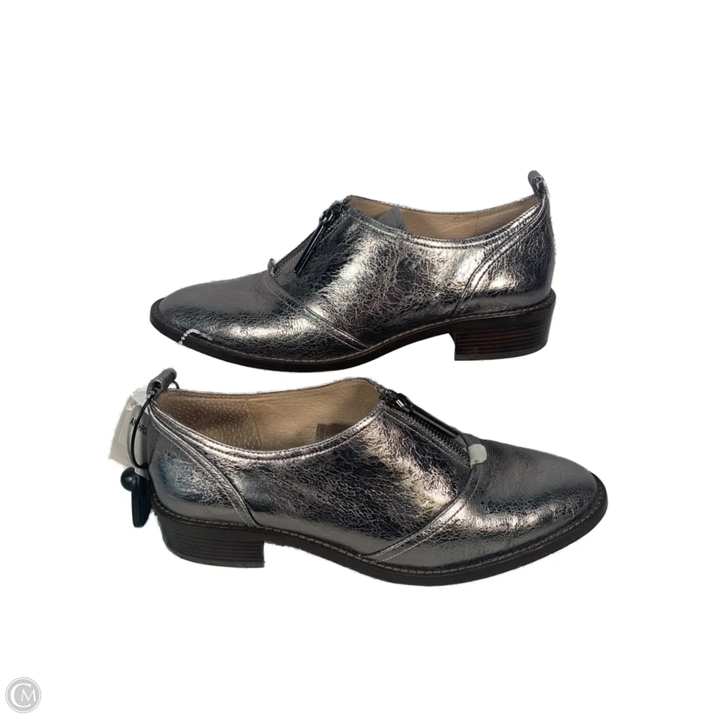Shoes Flats By Louise Et Cie In Silver, Size: 9