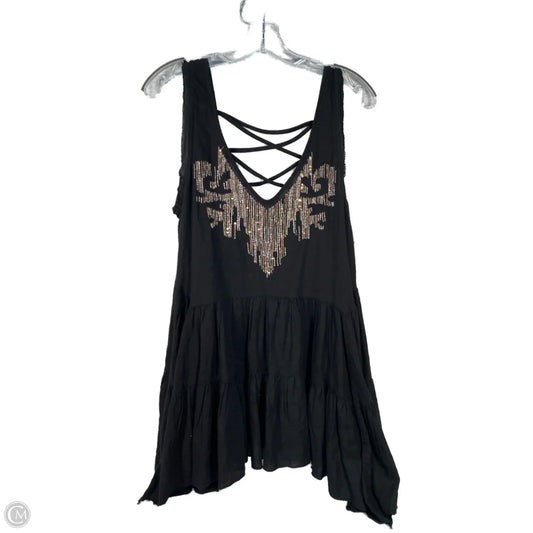 Top Sleeveless By Free People In Black & Brown, Size: L