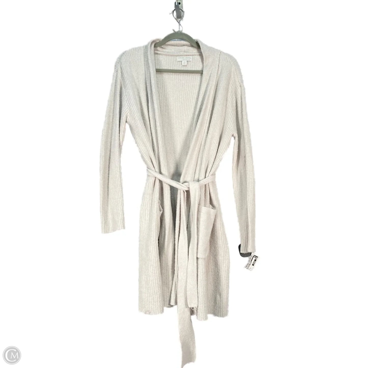 Sweater Cardigan By Barefoot Dreams In Grey, Size: M