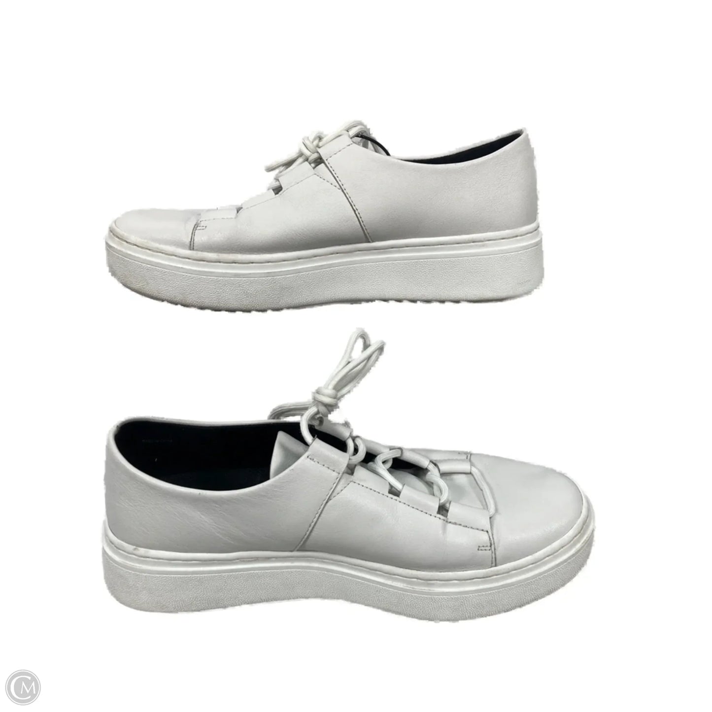 Shoes Sneakers By Eileen Fisher In White, Size: 6.5