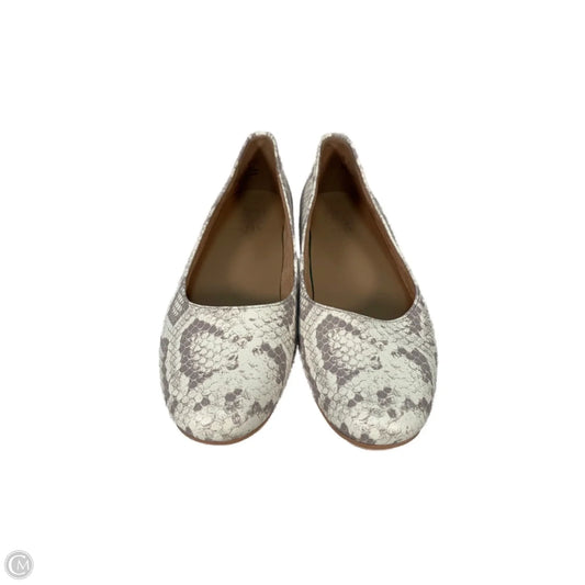 Shoes Flats By Naturalizer In Cream & Grey, Size: 7