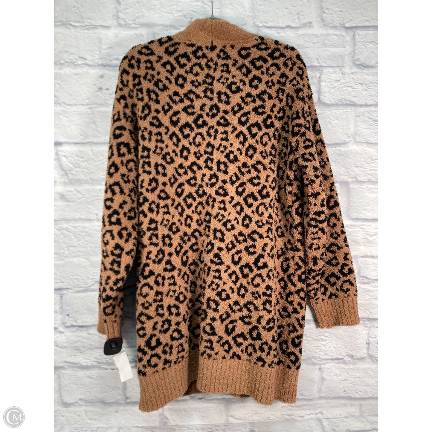 Sweater Cardigan Designer By Ugg In Animal Print, Size: M