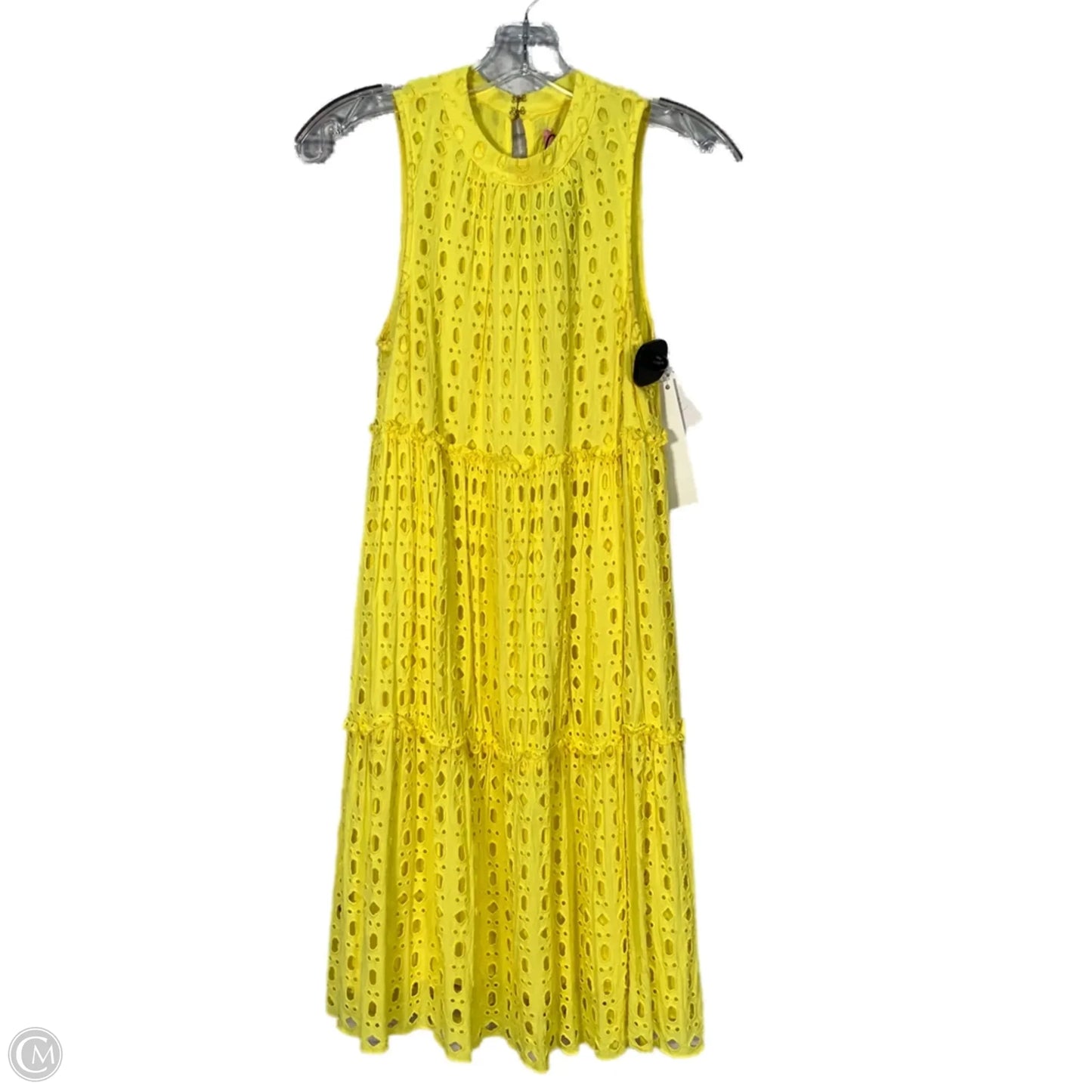 Dress Designer By Lilly Pulitzer In Yellow, Size: Xxs