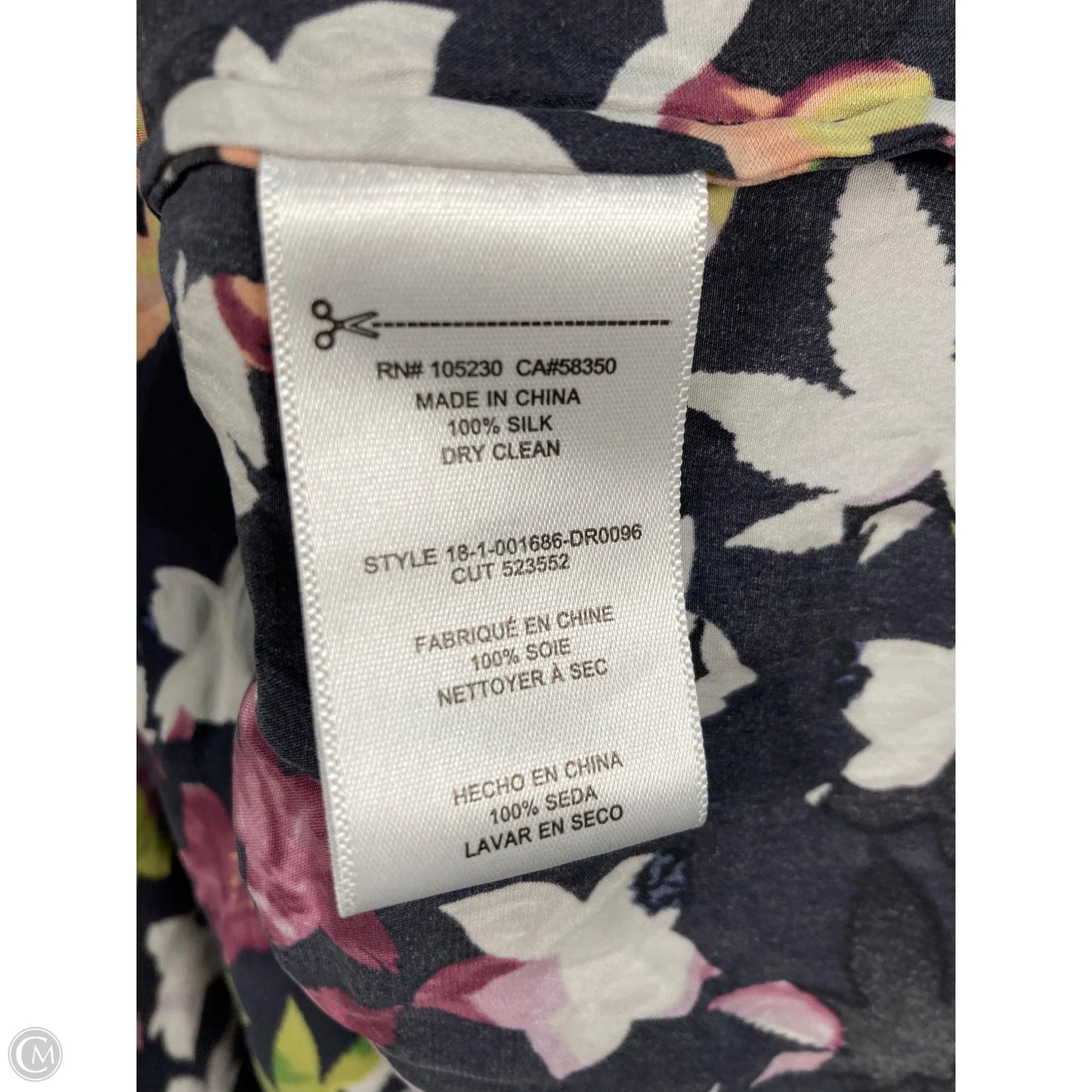 Dress Party Midi By Equipment In Black & Purple, Size: Xs