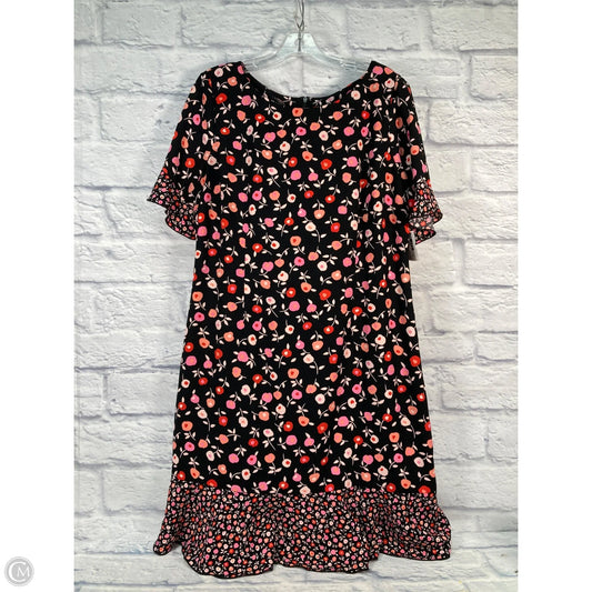 Dress Party Short By Talbots In Black & Pink, Size: Lp