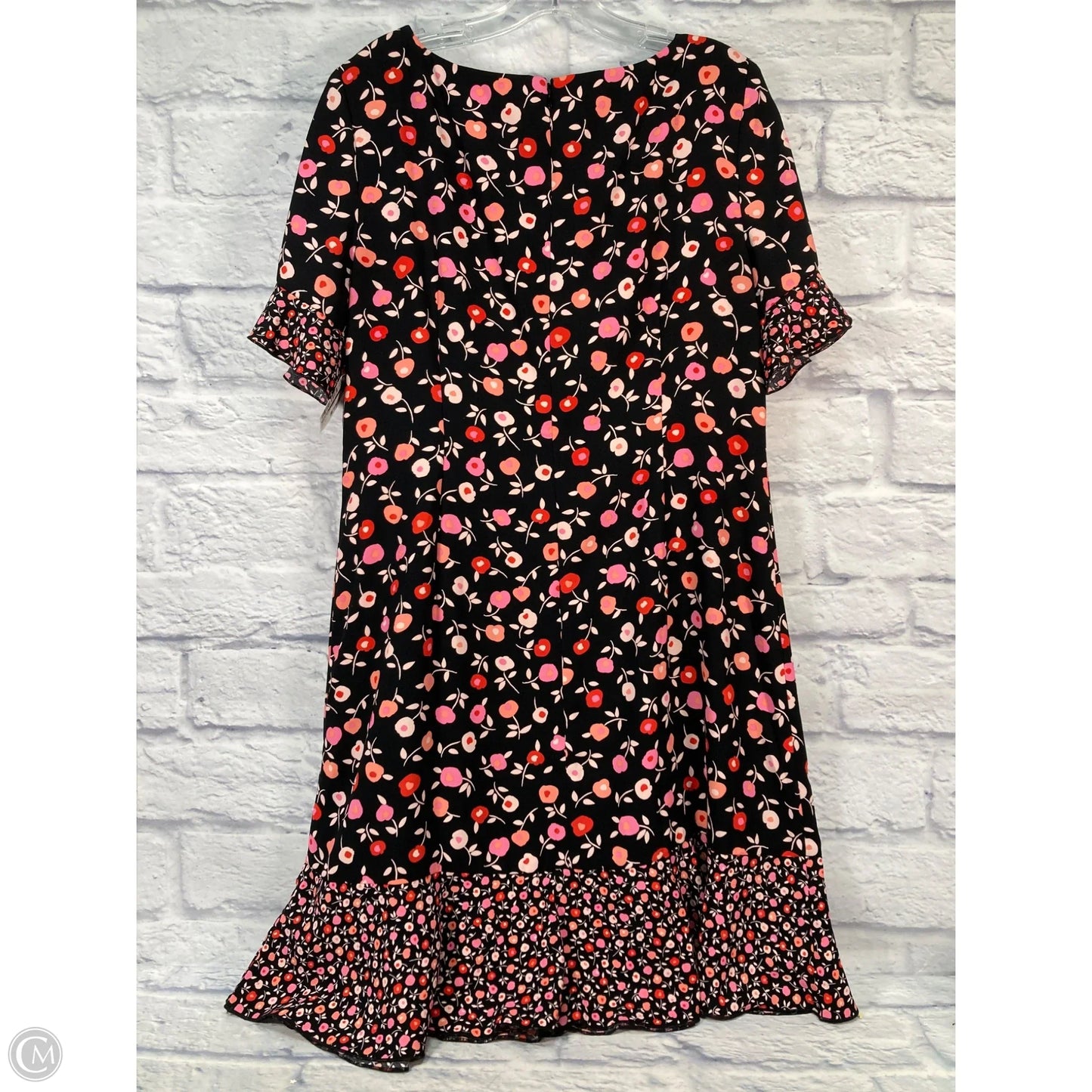 Dress Party Short By Talbots In Black & Pink, Size: Lp