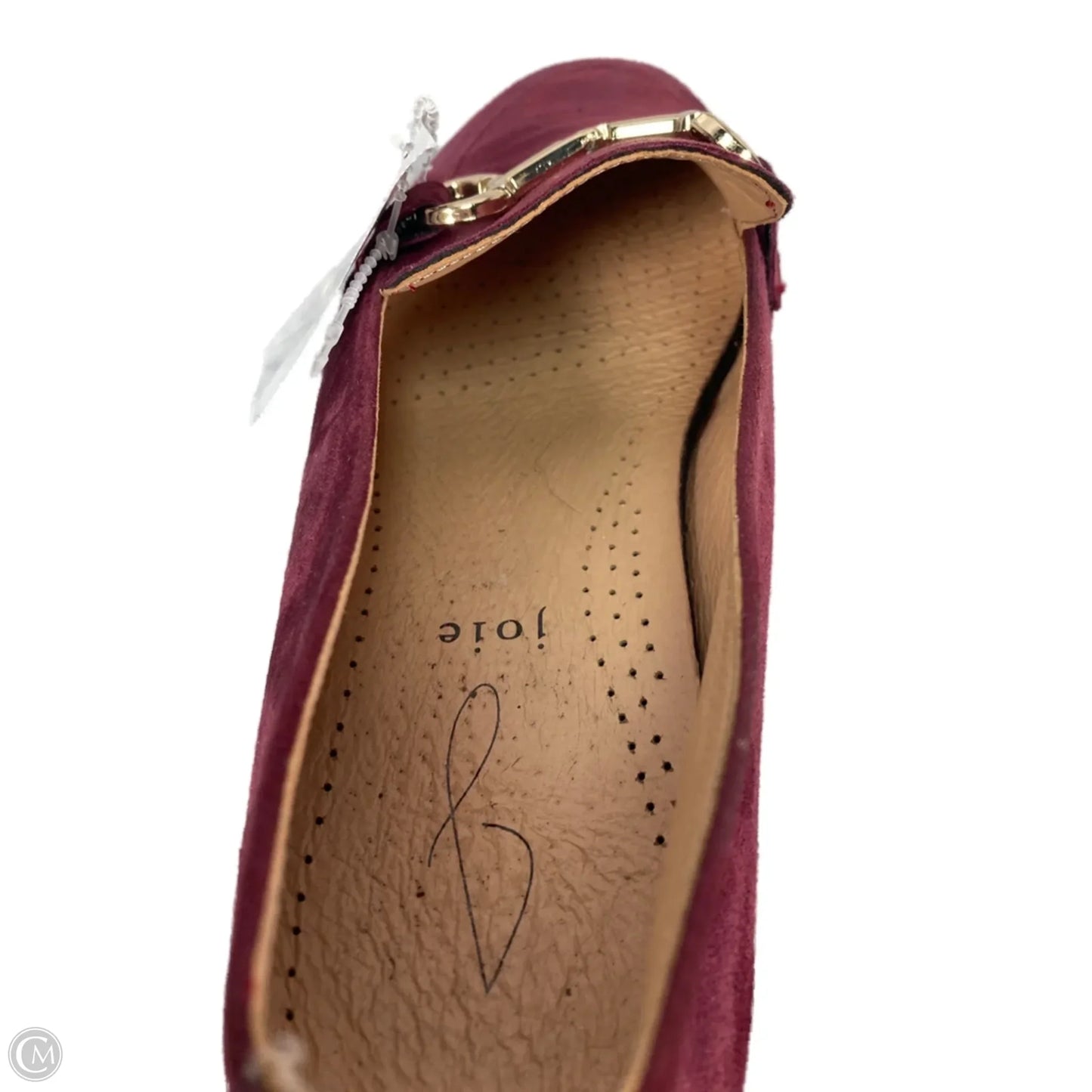 Shoes Flats By Joie In Maroon, Size: 8