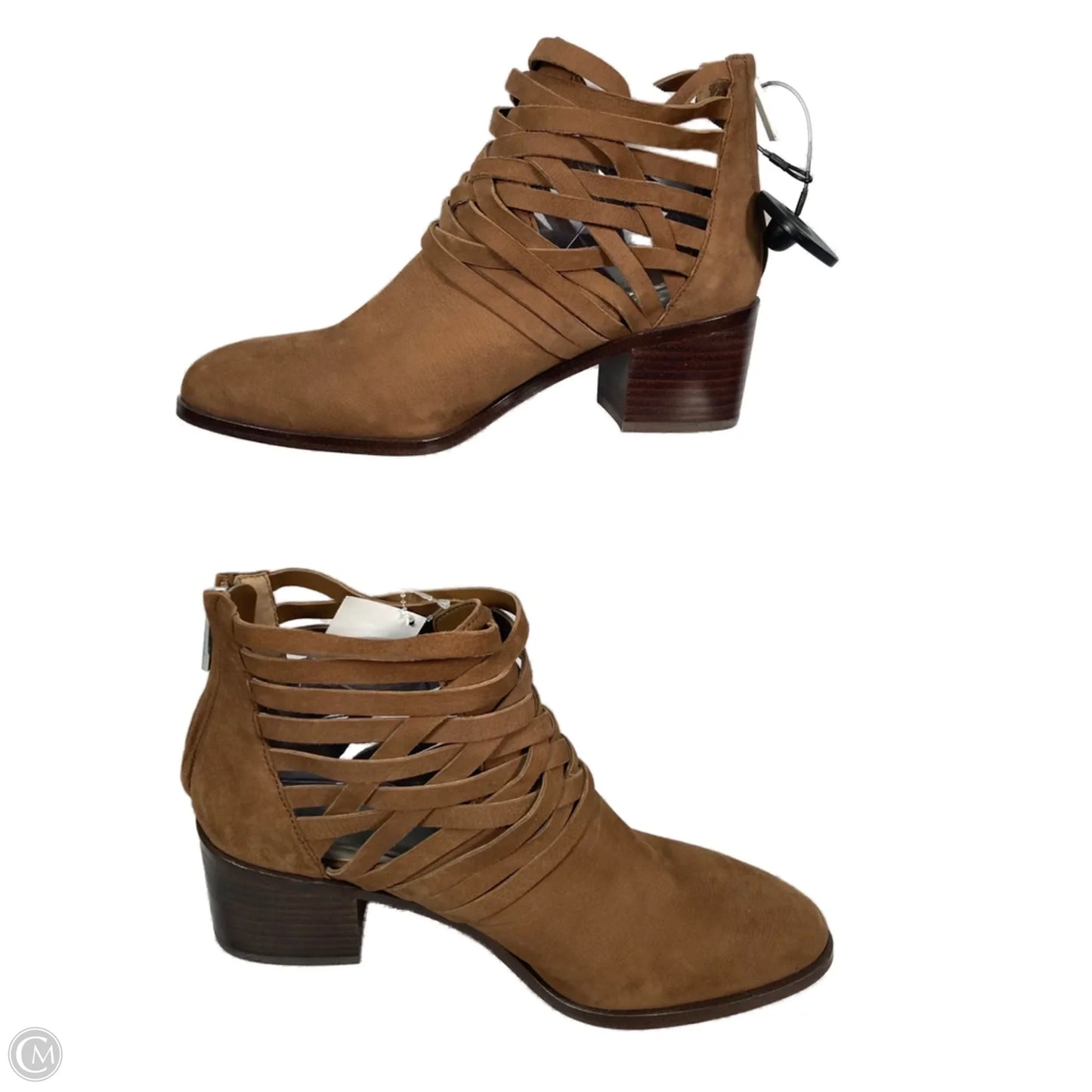 Boots Ankle Heels By 1.state In Brown, Size: 10