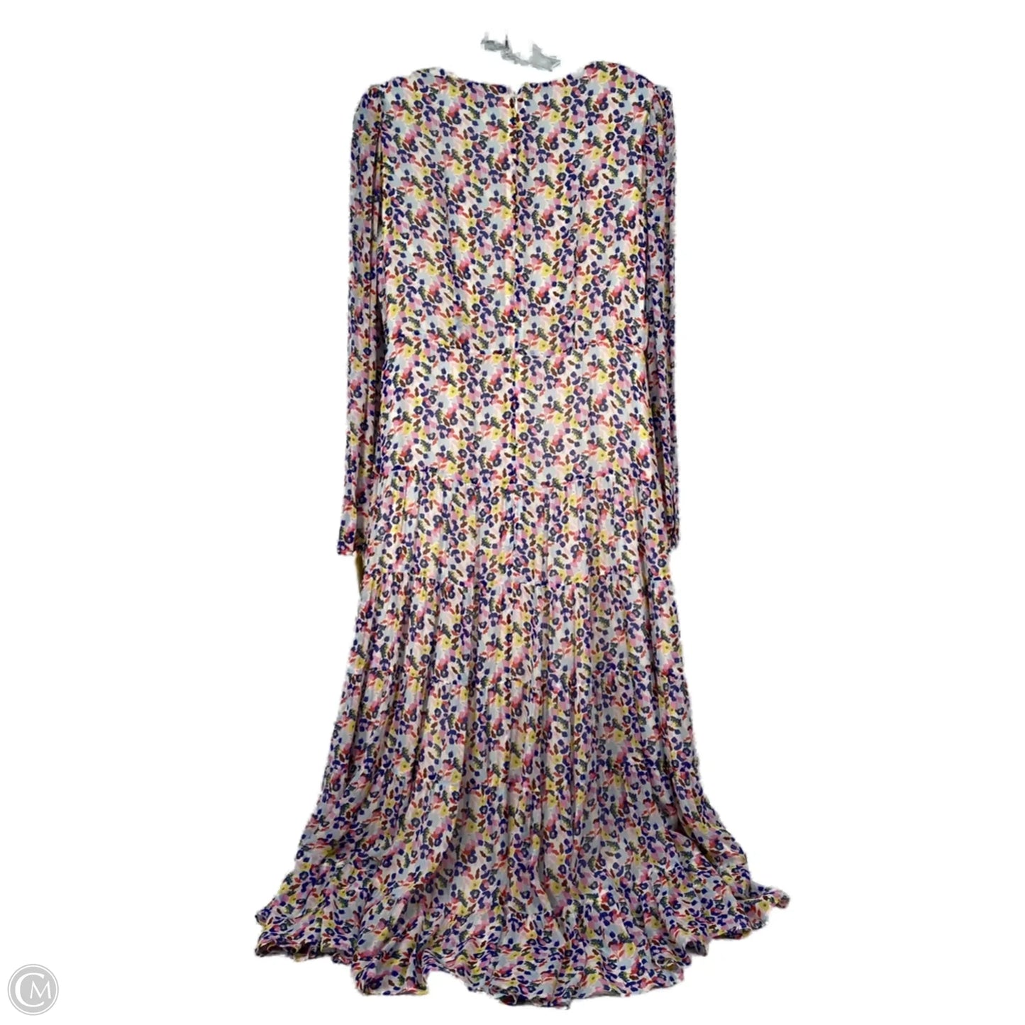 Dress Party Long By Boden In Blue & Pink, Size: S