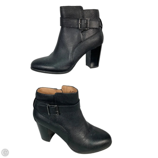 Boots Ankle Heels By Vionic In Black, Size: 7.5