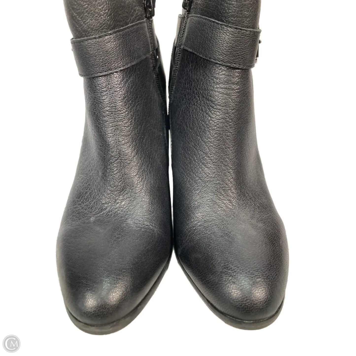 Boots Ankle Heels By Vionic In Black, Size: 7.5