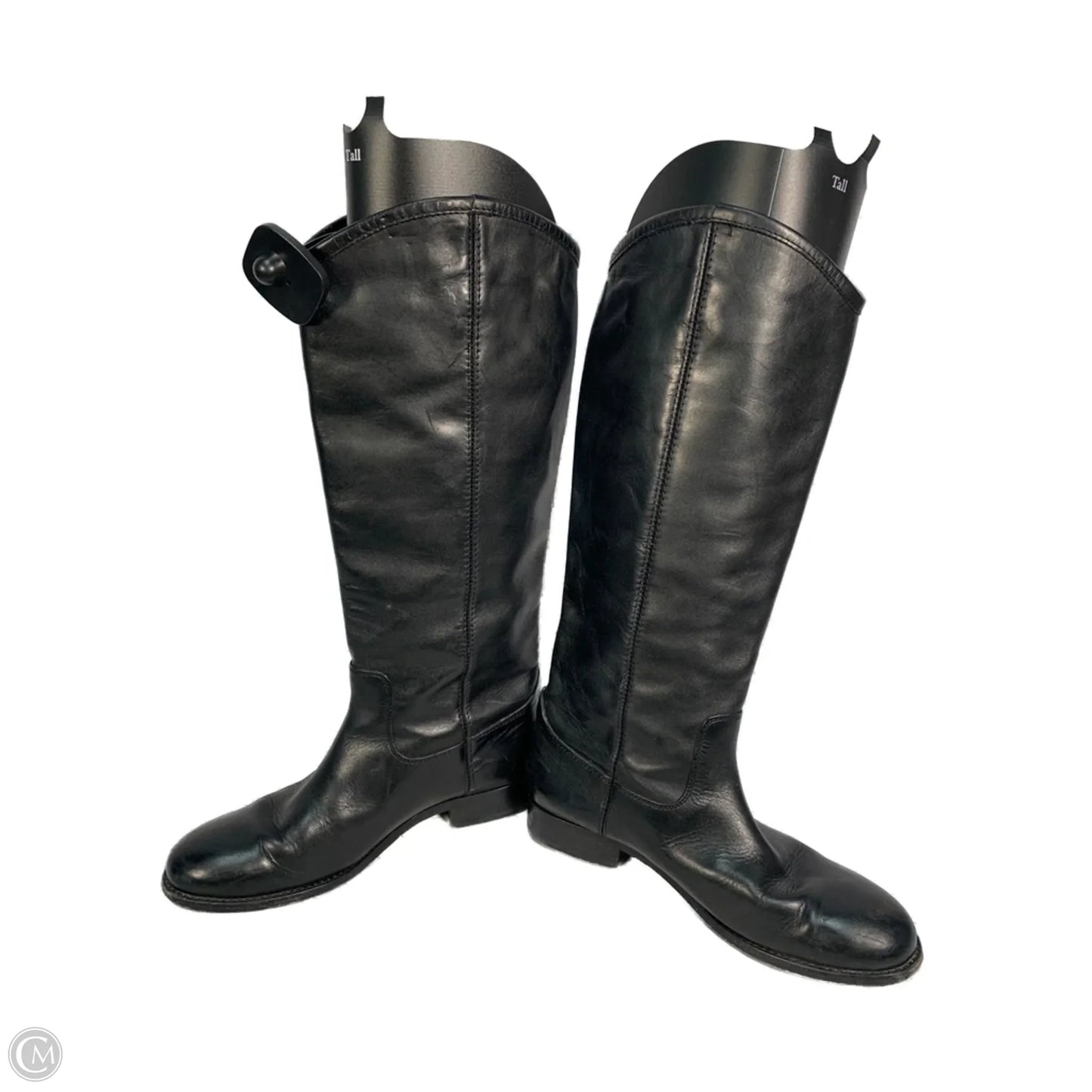 Boots Designer By Frye In Black, Size: 6.5