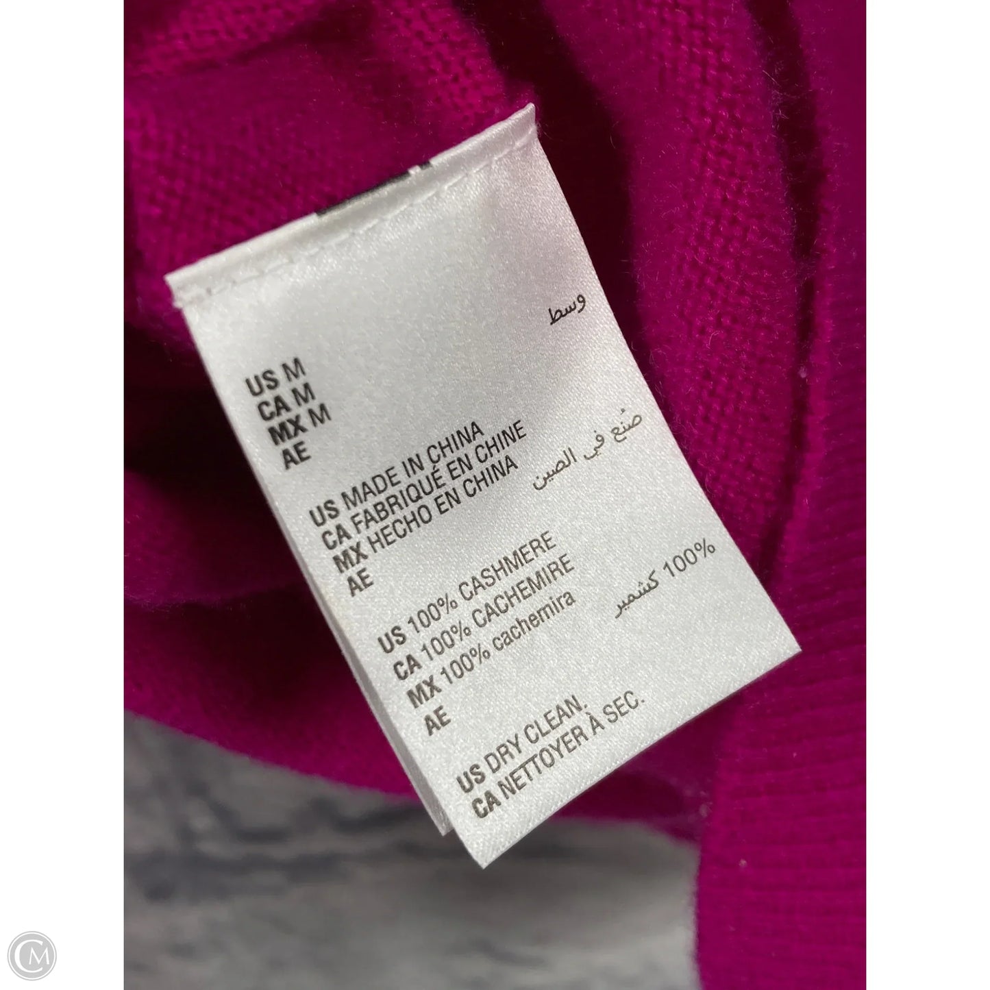 Sweater Cashmere By Charter Club In Purple, Size: M