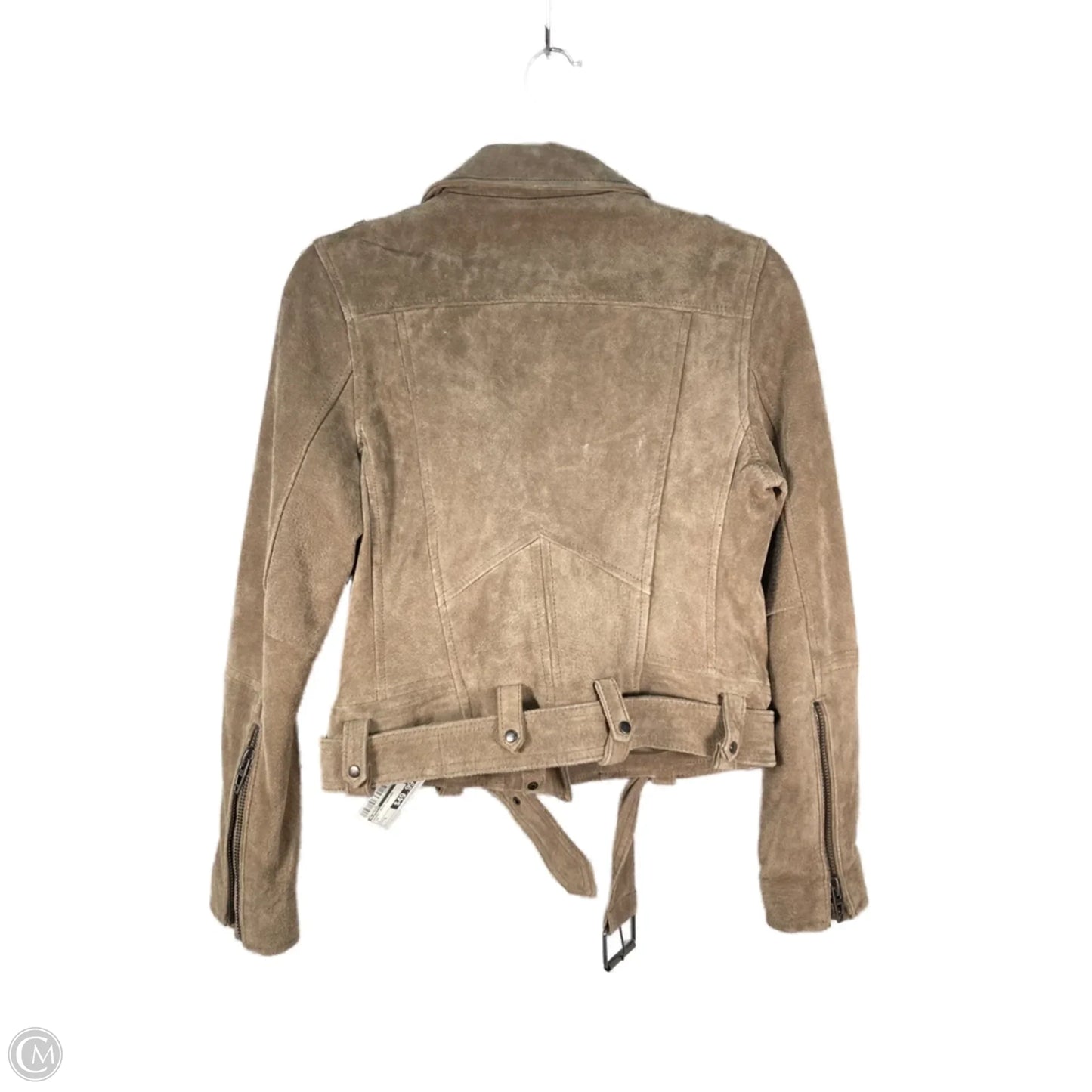 Jacket Moto Leather By Blanknyc In Tan, Size: S