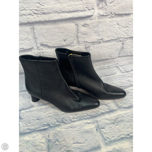 Boots Ankle Heels By Vince In Black, Size: 7.5