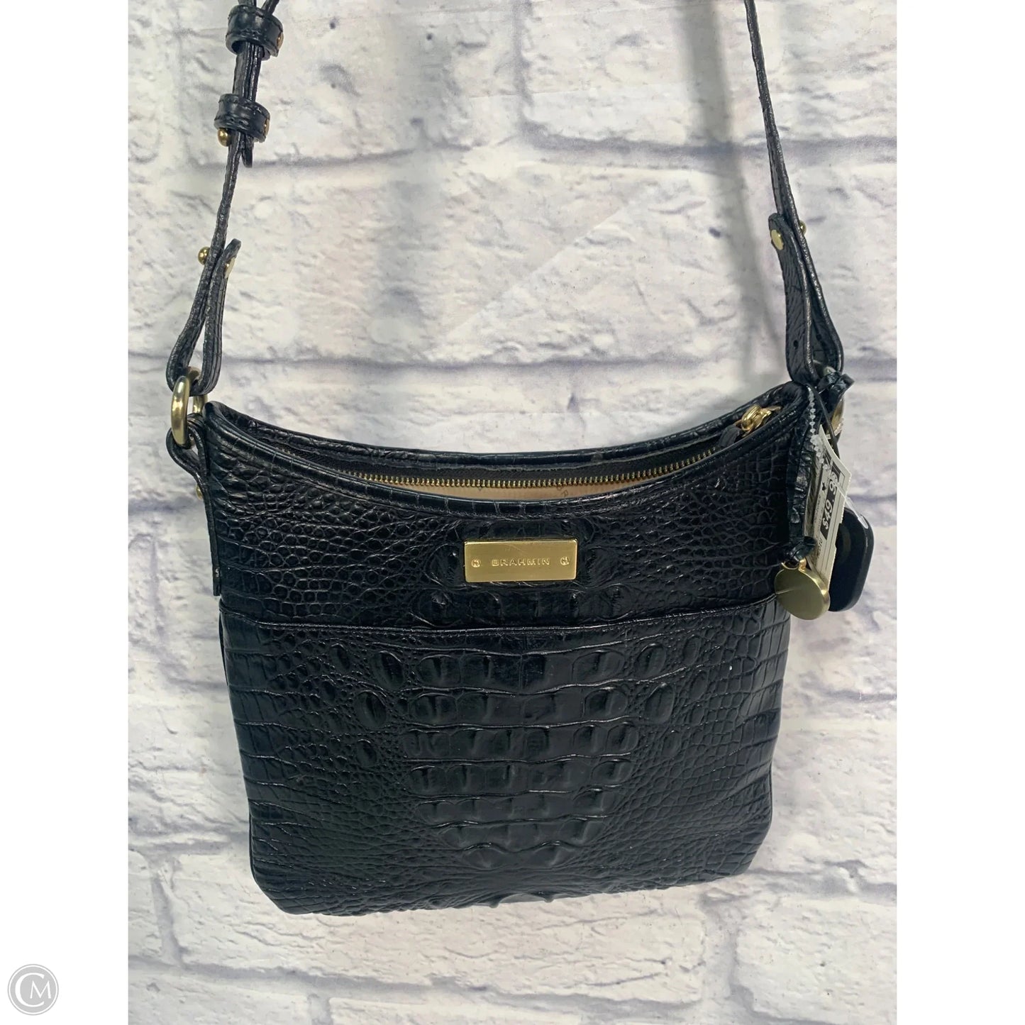 Crossbody Designer By Brahmin, Size: Medium