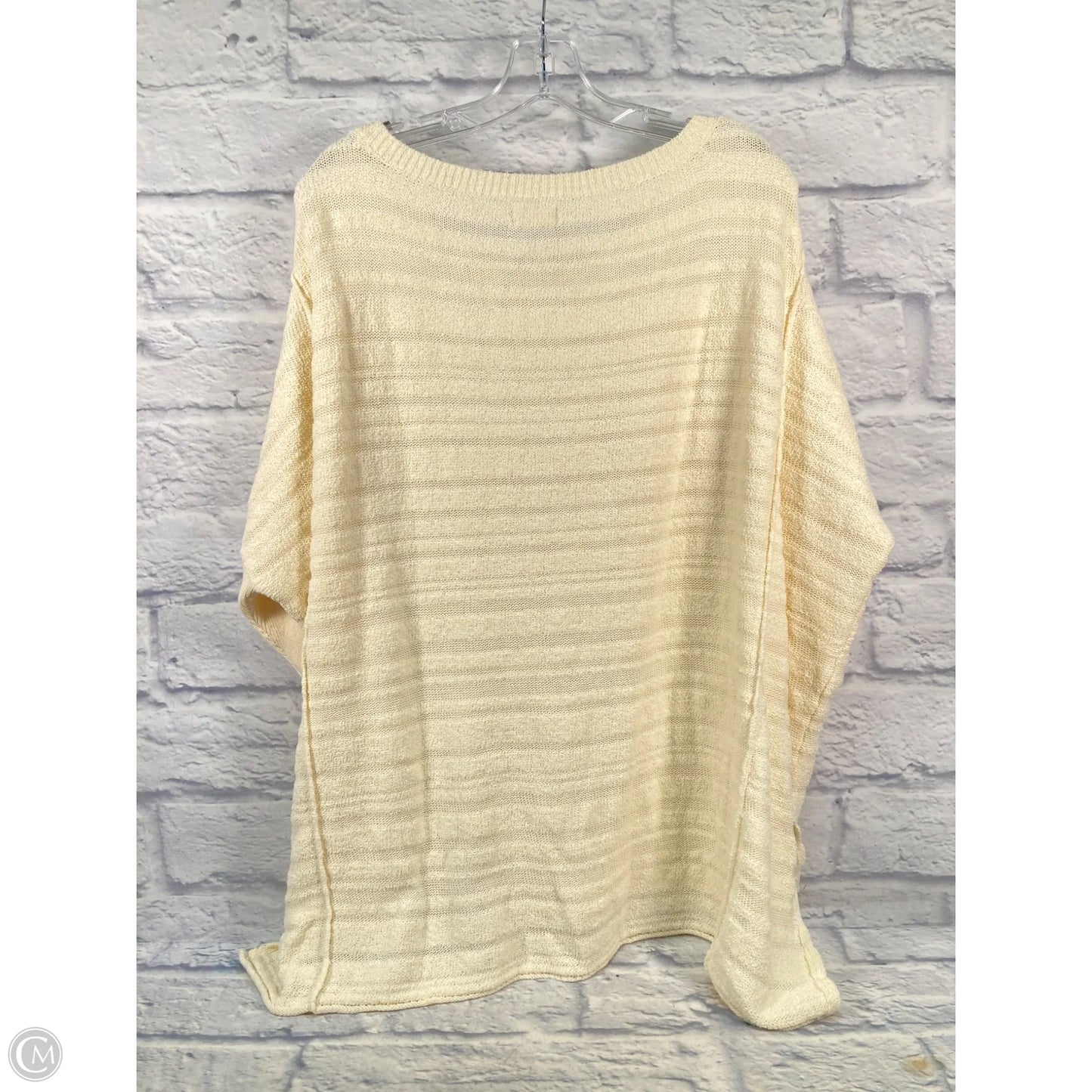 Top Long Sleeve By Pilcro In Cream, Size: S