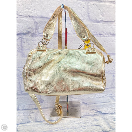 Handbag Leather By Clothes Mentor, Size: Medium
