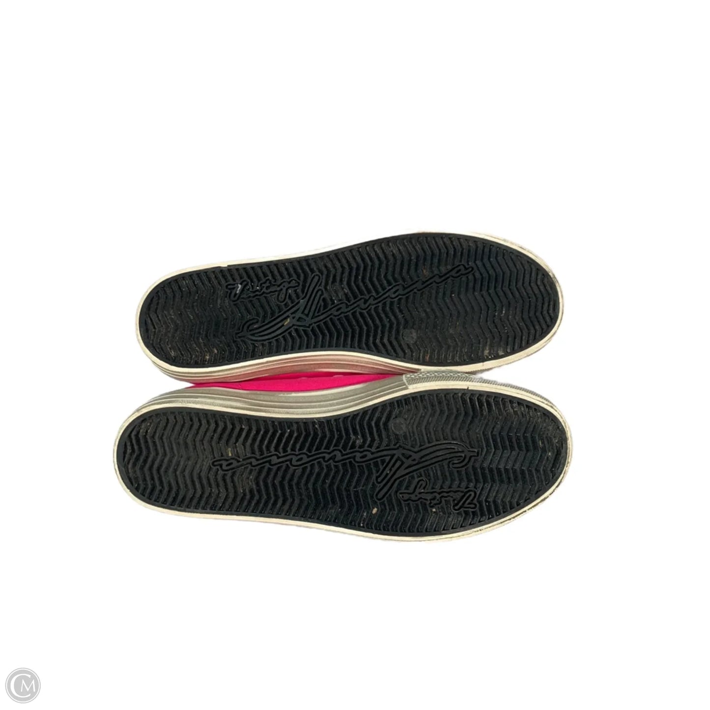 Shoes Sneakers By Vintage Havana In Gold & Pink, Size: 10