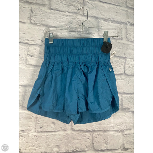 Athletic Shorts By Free People In Blue, Size: Xs