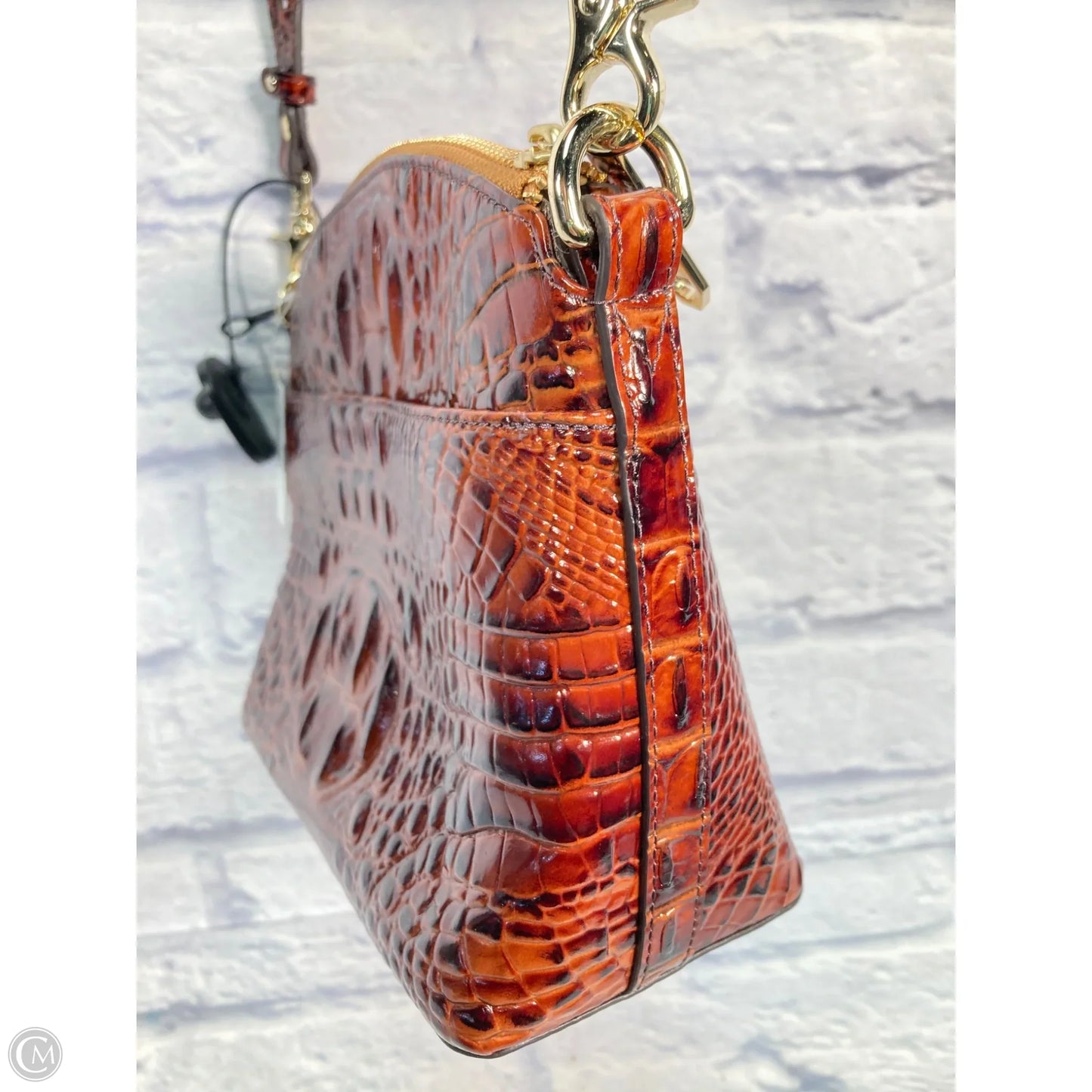 Crossbody Designer By Brahmin, Size: Medium