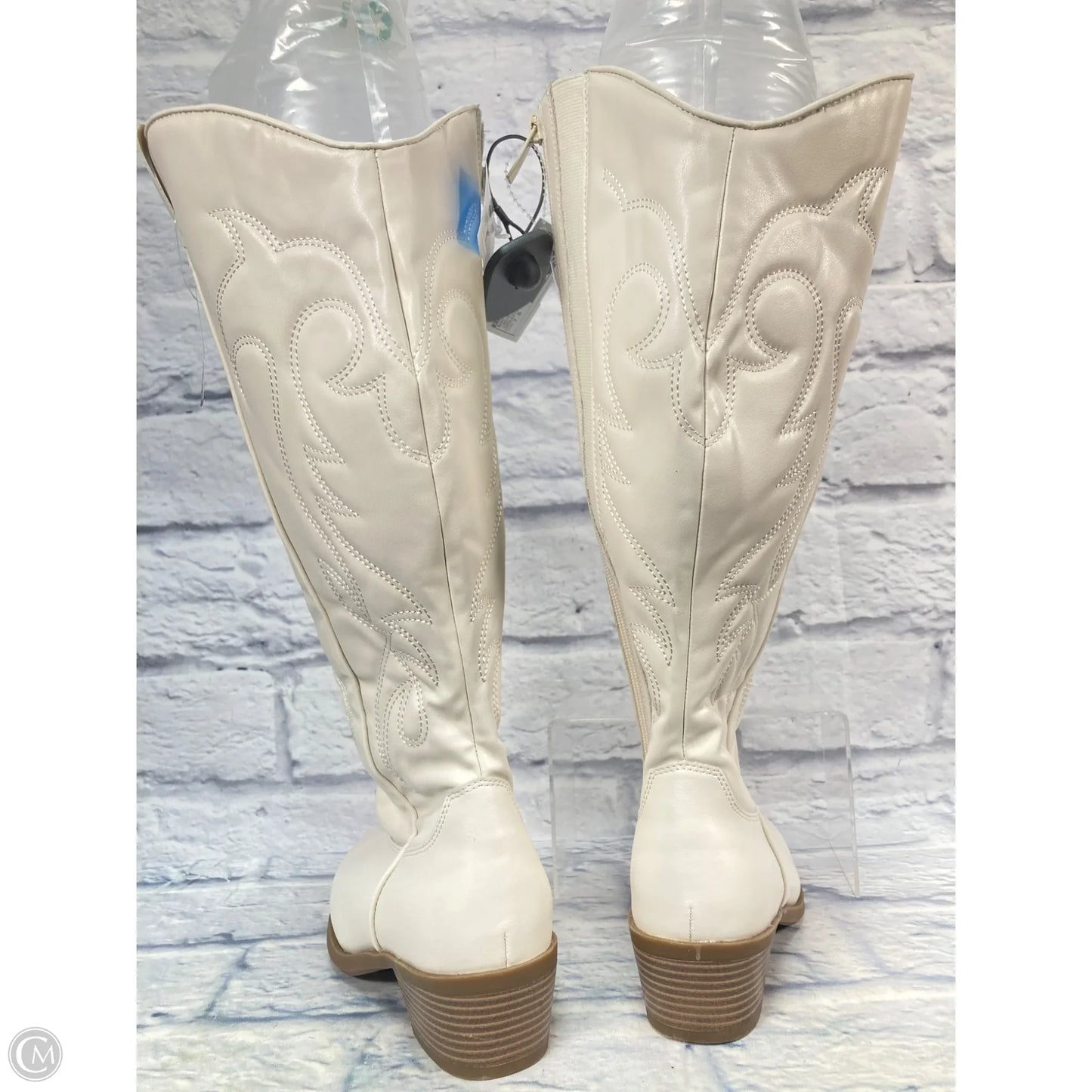 Boots Western By Torrid In Cream, Size: 7.5
