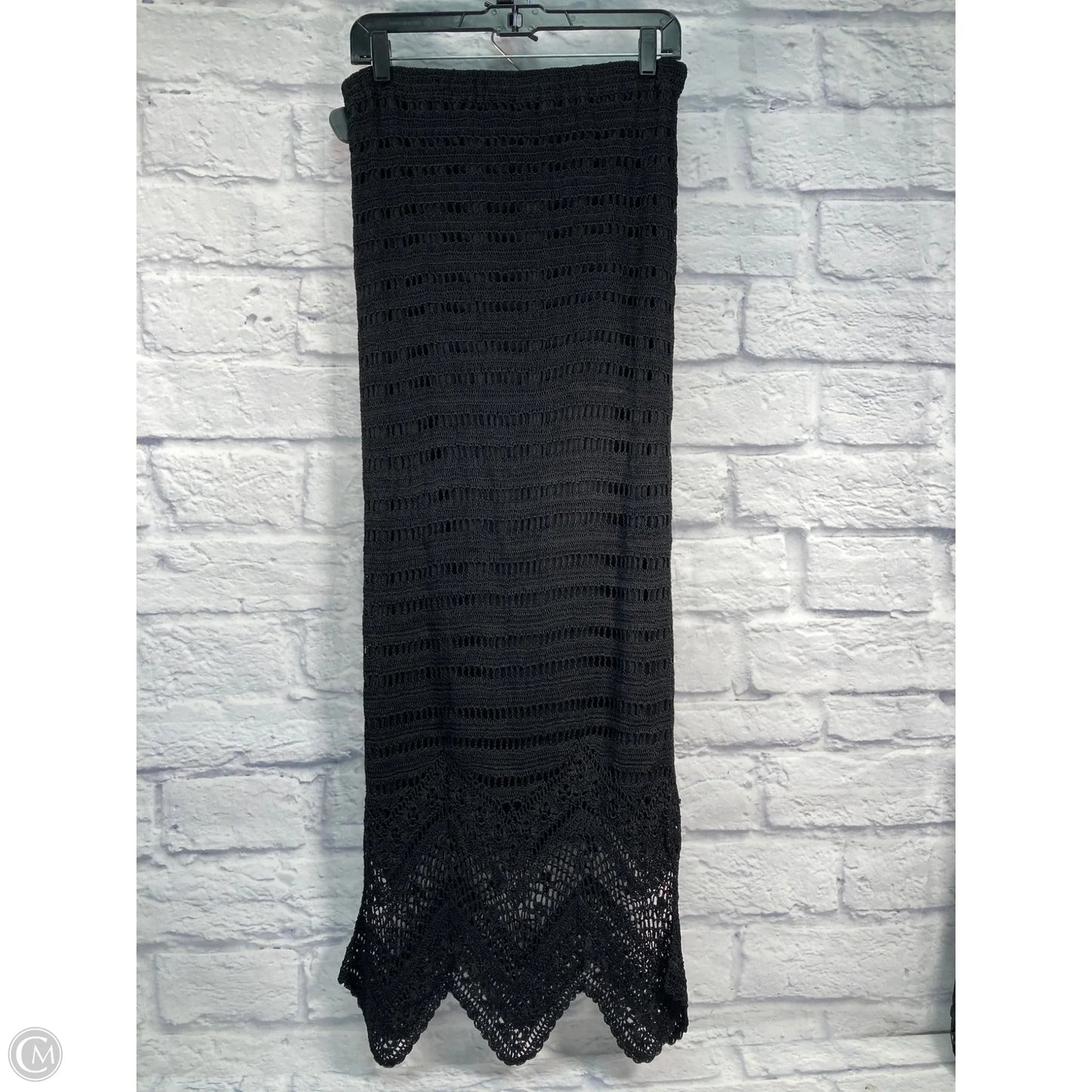 Skirt Maxi By Chicos In Black, Size: 12