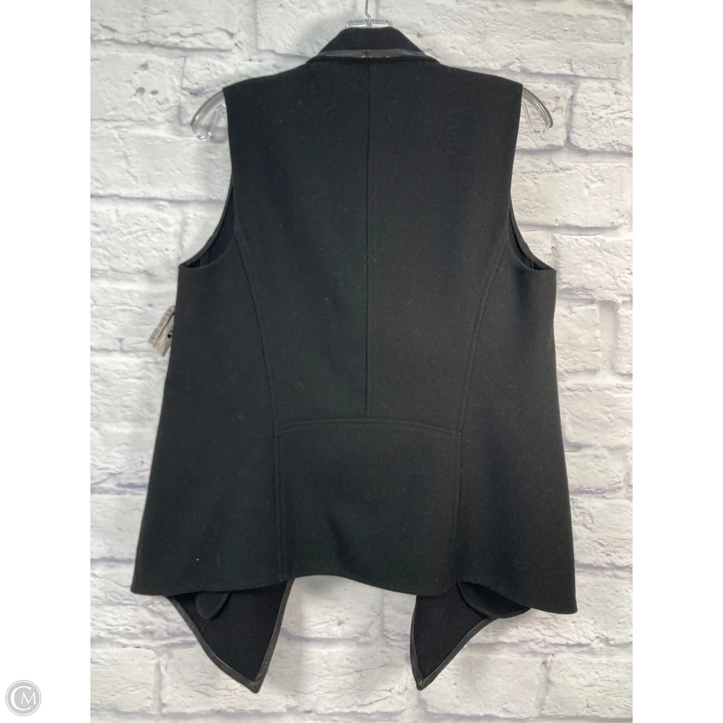 Vest Fleece By Vince In Black, Size: S