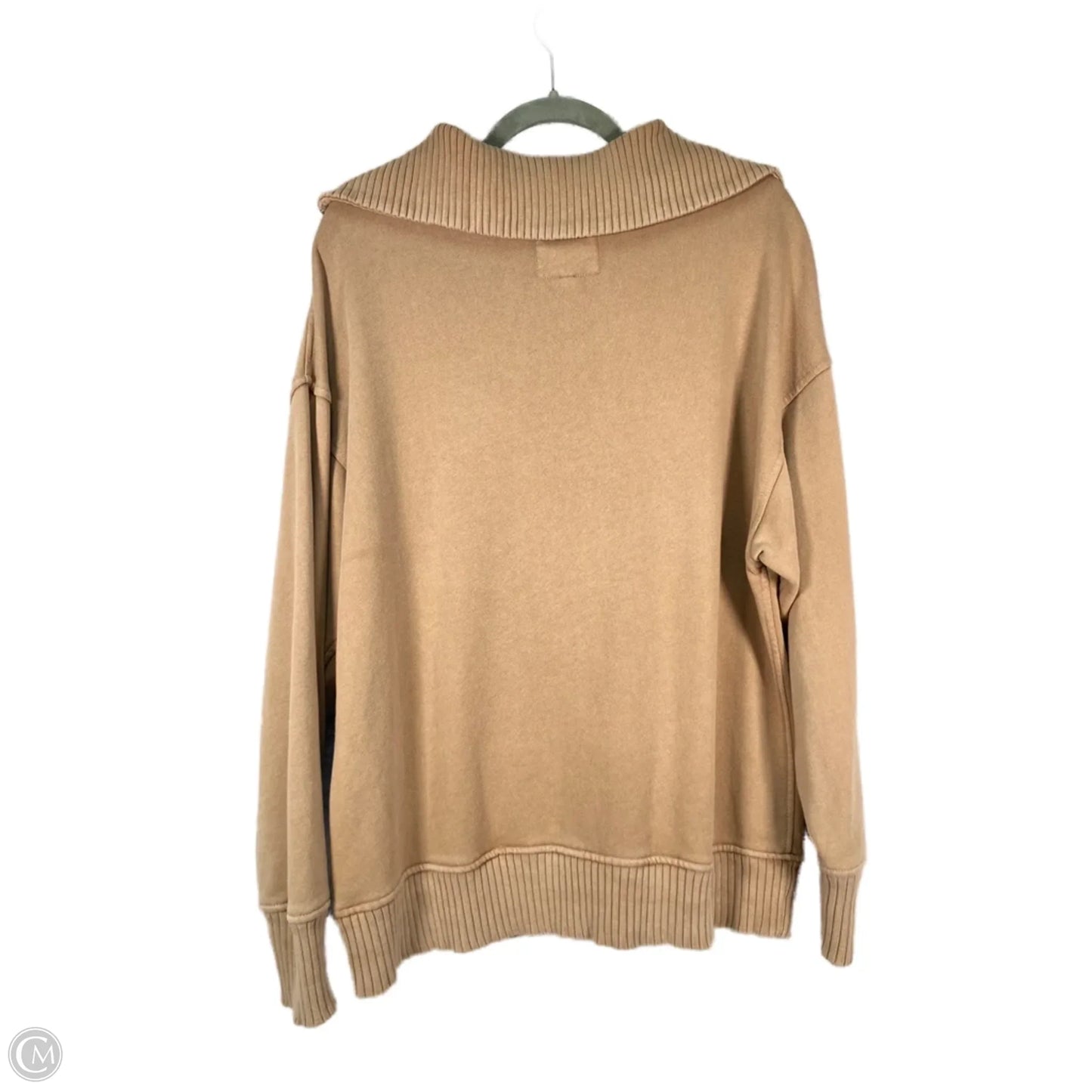 Sweatshirt Collar By Aerie In Brown, Size: S