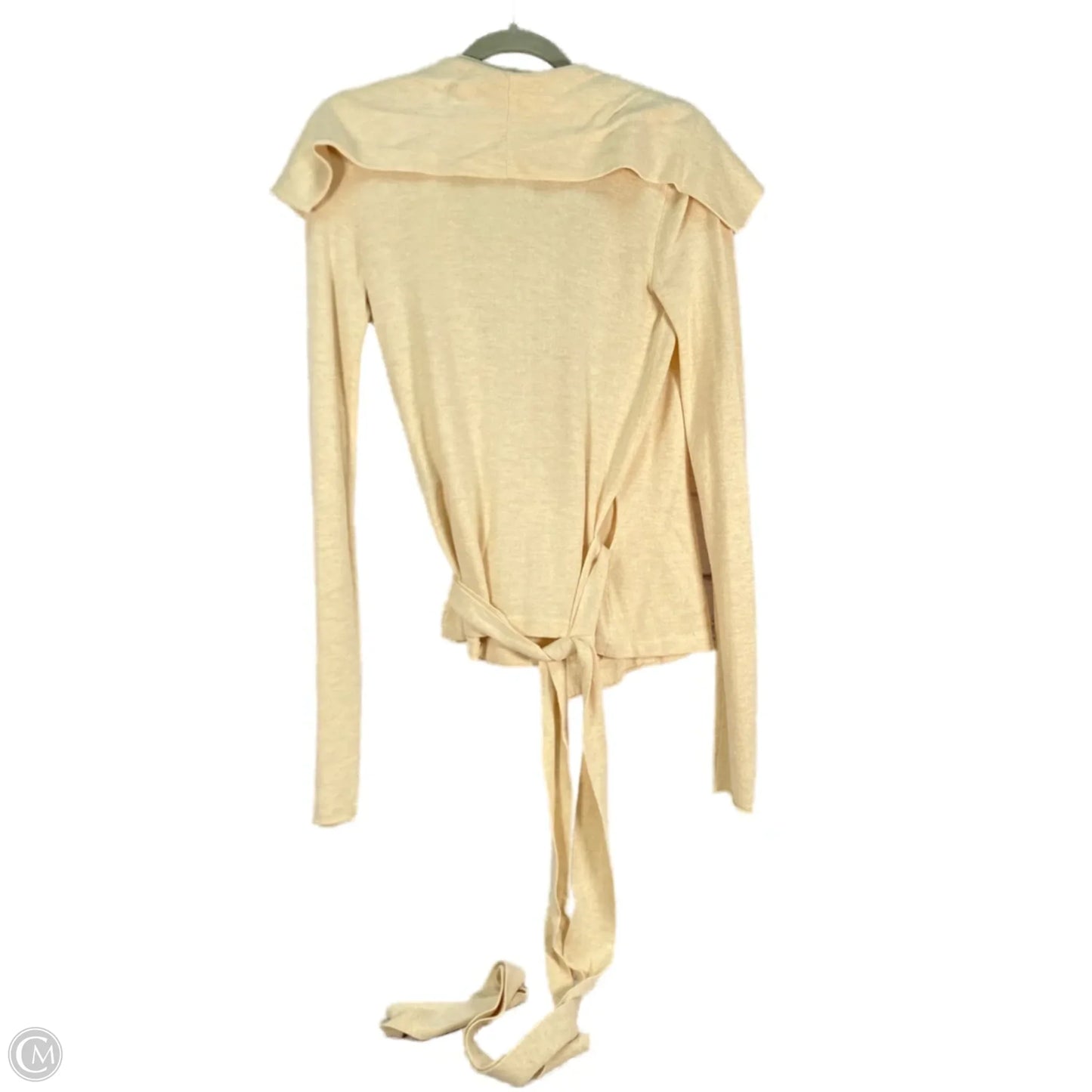 Sweater Cardigan By Ralph Lauren In Cream, Size: Xs