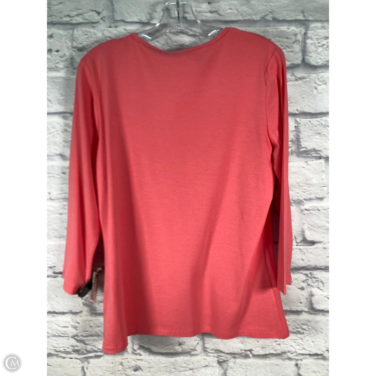 Top 3/4 Sleeve By J Mclaughlin In Pink, Size: L