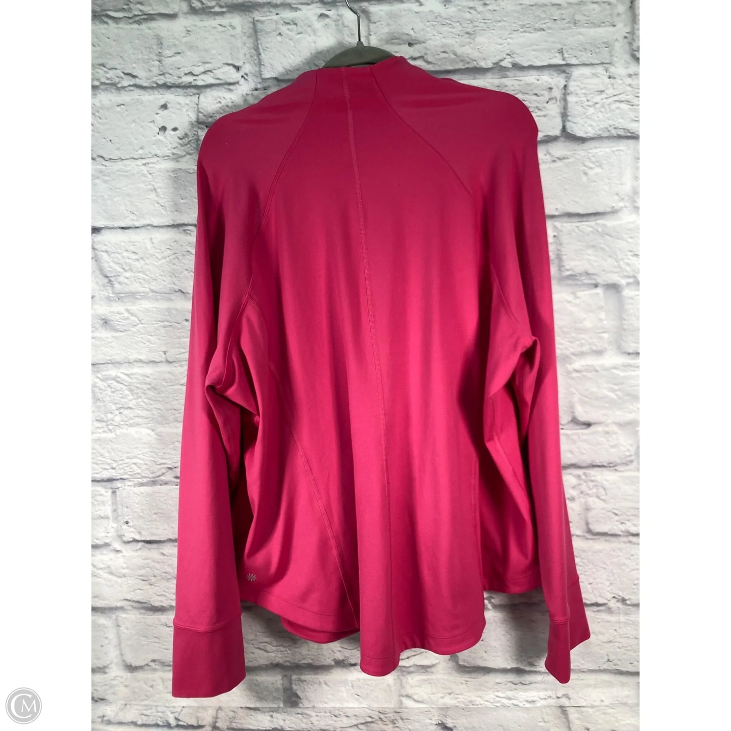 Athletic Jacket By Athleta In Pink, Size: 3x
