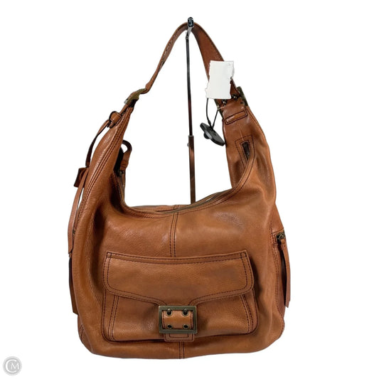 Handbag Leather By Banana Republic, Size: Large