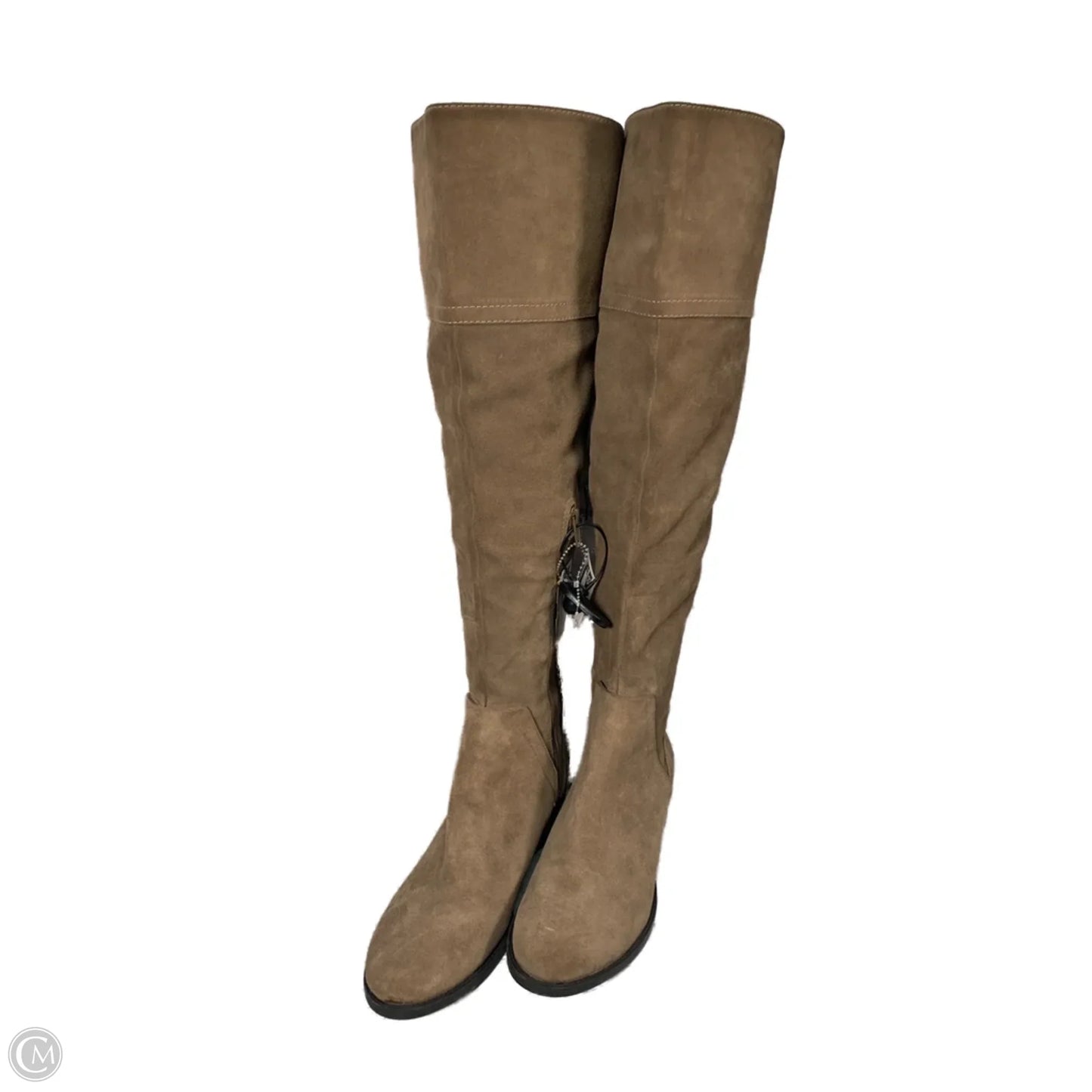 Boots Knee Flats By Vince Camuto In Brown, Size: 7.5