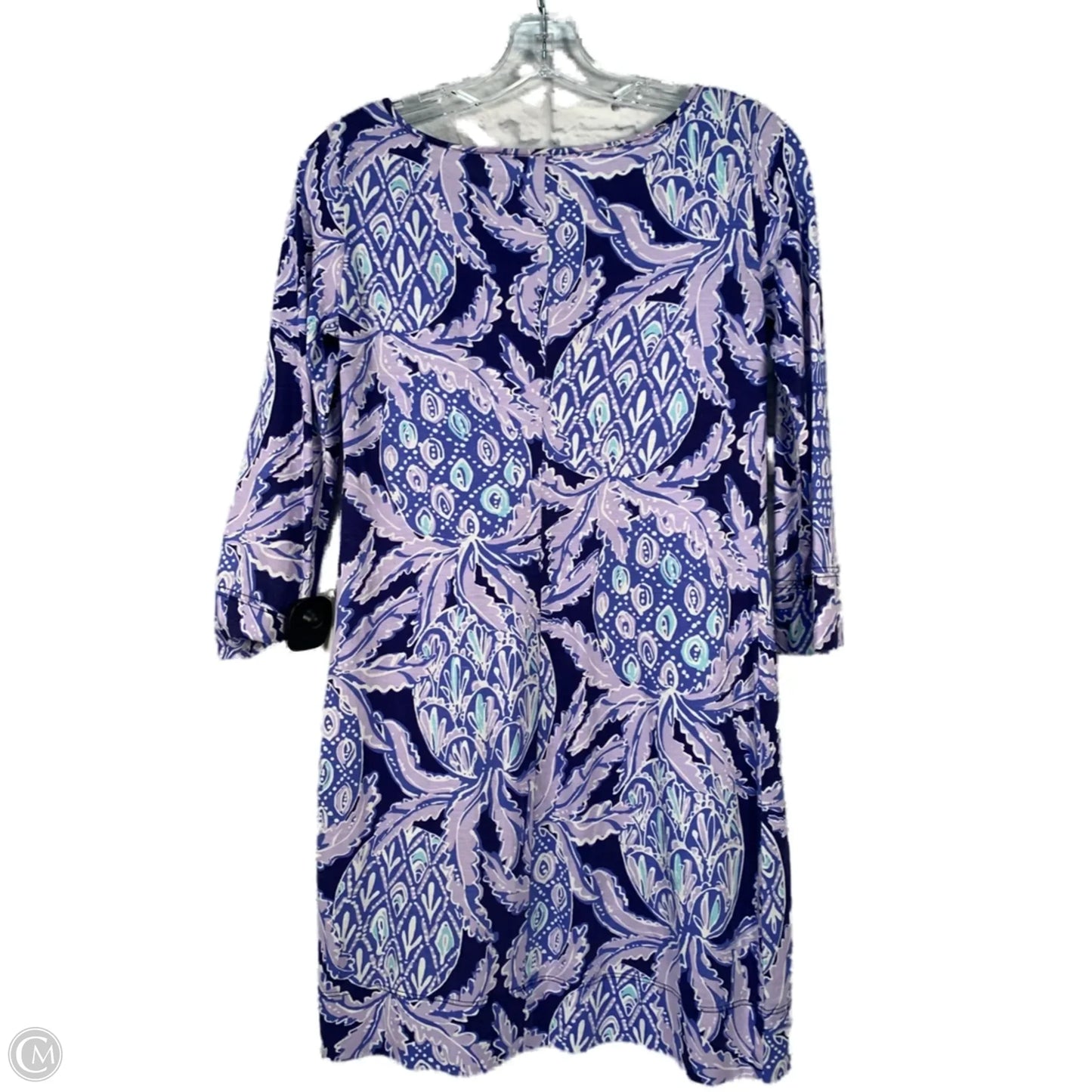 Dress Designer By Lilly Pulitzer In Blue & Purple, Size: Xxs